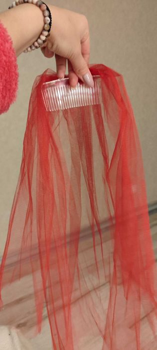 Фата на дівич-вечір 50 см