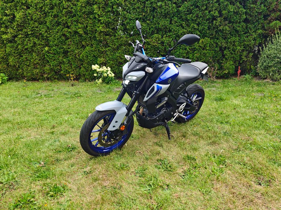 Yamaha Mt125, 2021r, Rizoma, Led, kat B, A1, 15KM