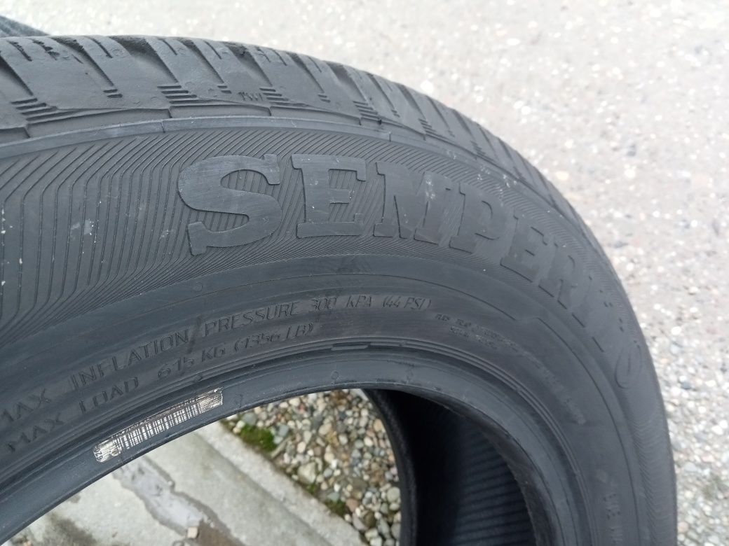 4x Opony Używane Zimowe 195/65R15 Semperit ładne