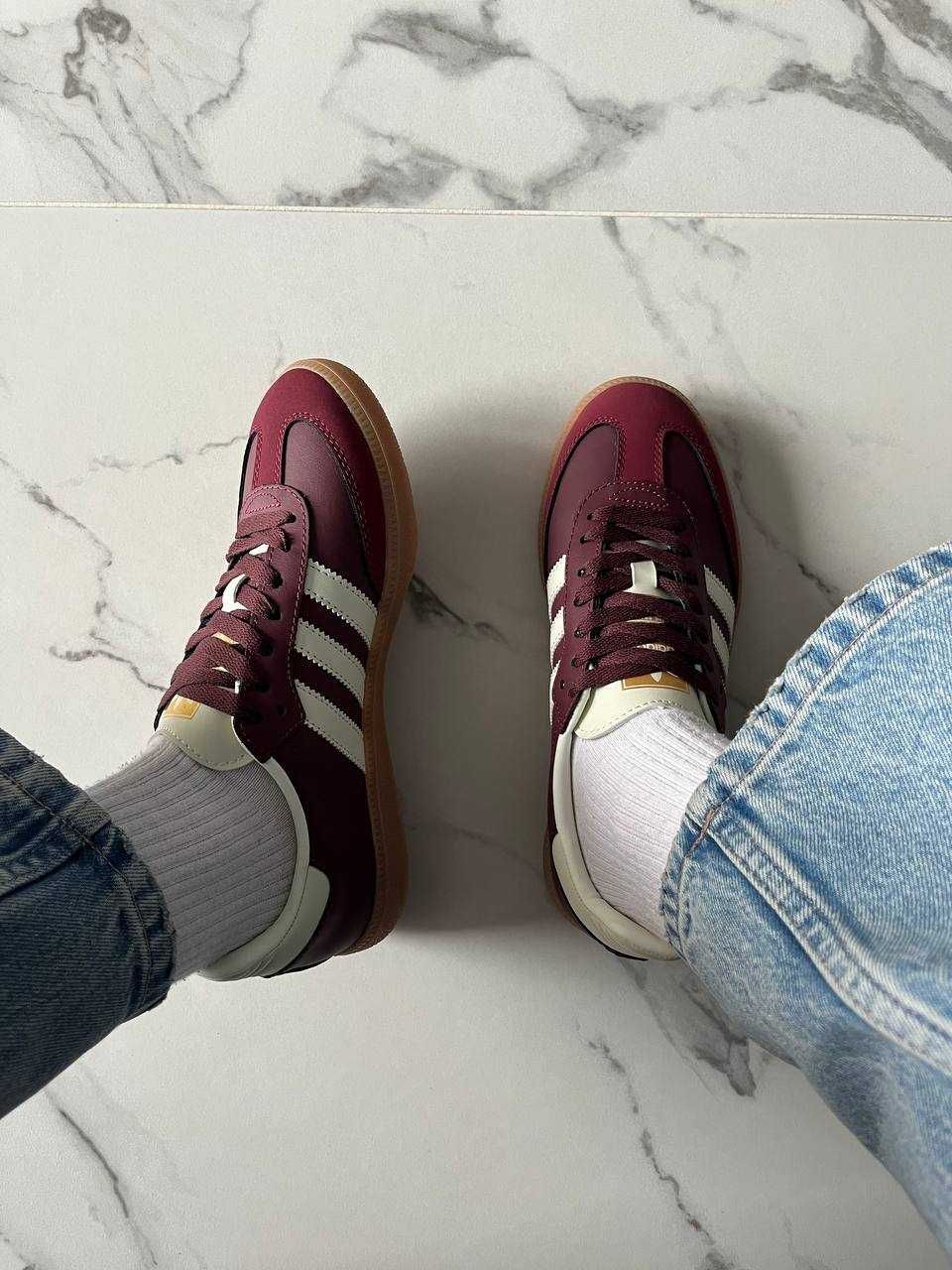 Adidas Wmns Samba OG Maroon