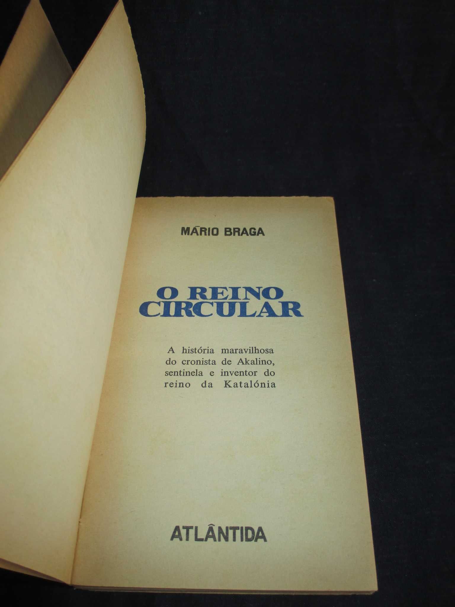 Livro O Reino Circular Mário Braga Autografado