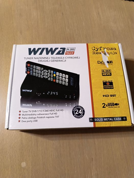 Tuner DVB-T/T2 WIWA MAXX H.265