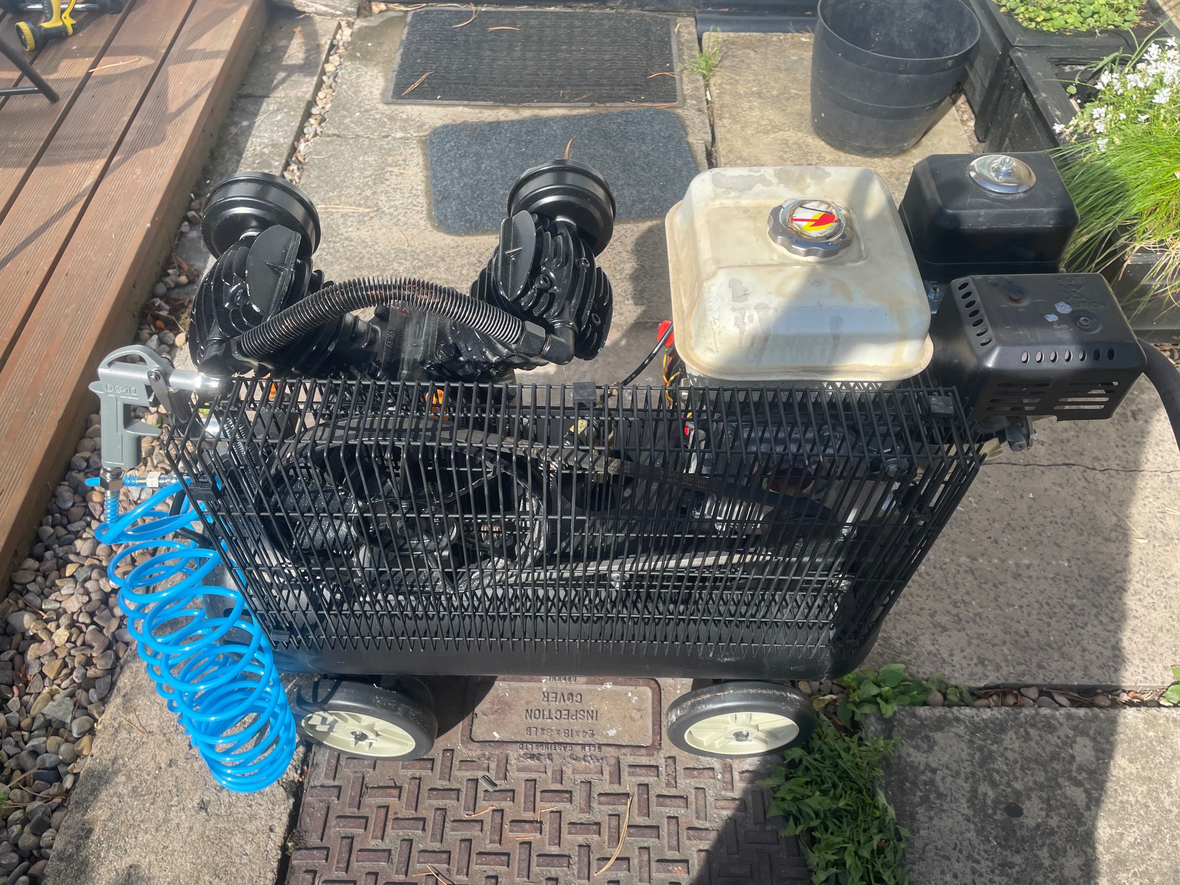 Kompresor spalinowy 50L LTS UK
