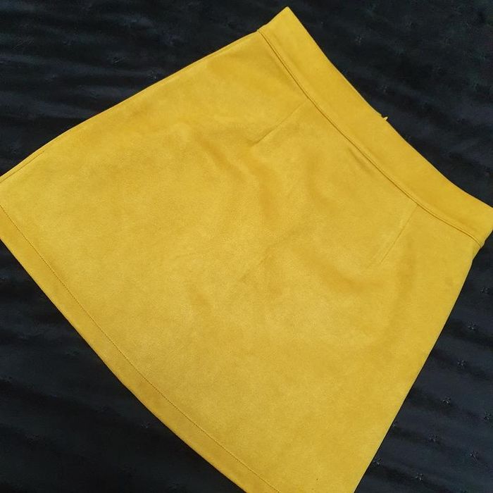 Замшевв спідниця