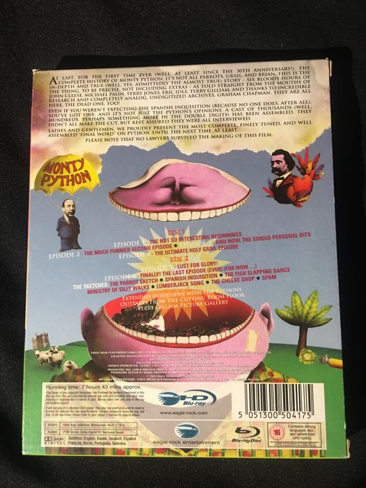 Monty Python - Almost the truth Bluray