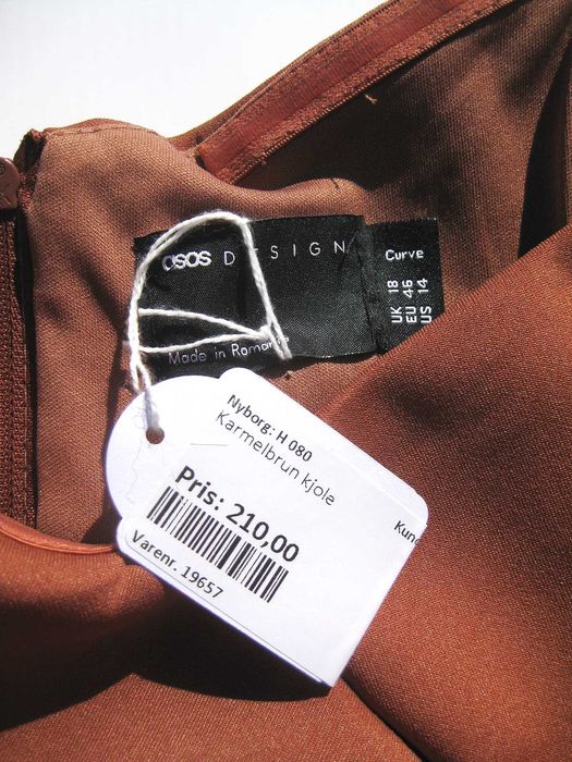 Стильное облегающее плотное платье с оборками открытые плечи ASOS XL