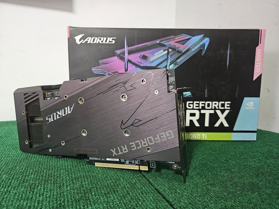 Gigabyte RTX 3060 Ti AORUS Master 8GB | Garantia | Loja64551474289793124