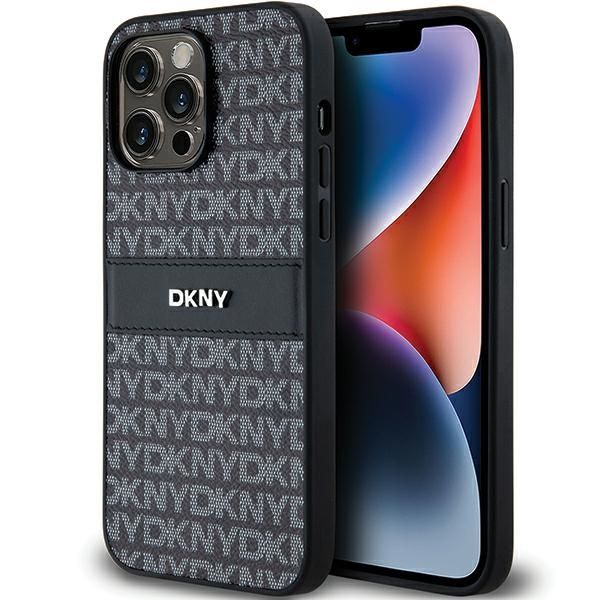 DKNY DKHCP14XPRTHSLK iPhone 14 Pro Max6.7" czarny/black hardcase Leat