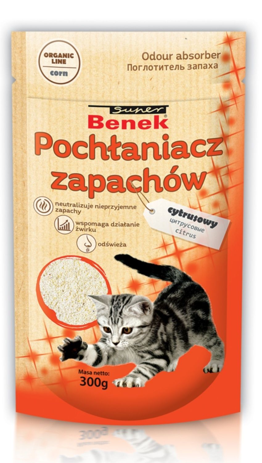 Pochłaniacz zapachów  corn cytrusowy 300g