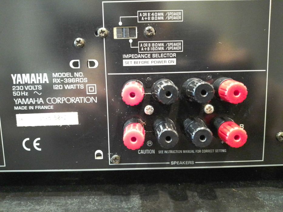 YAMAHA RX-396RDS (1998-2003)