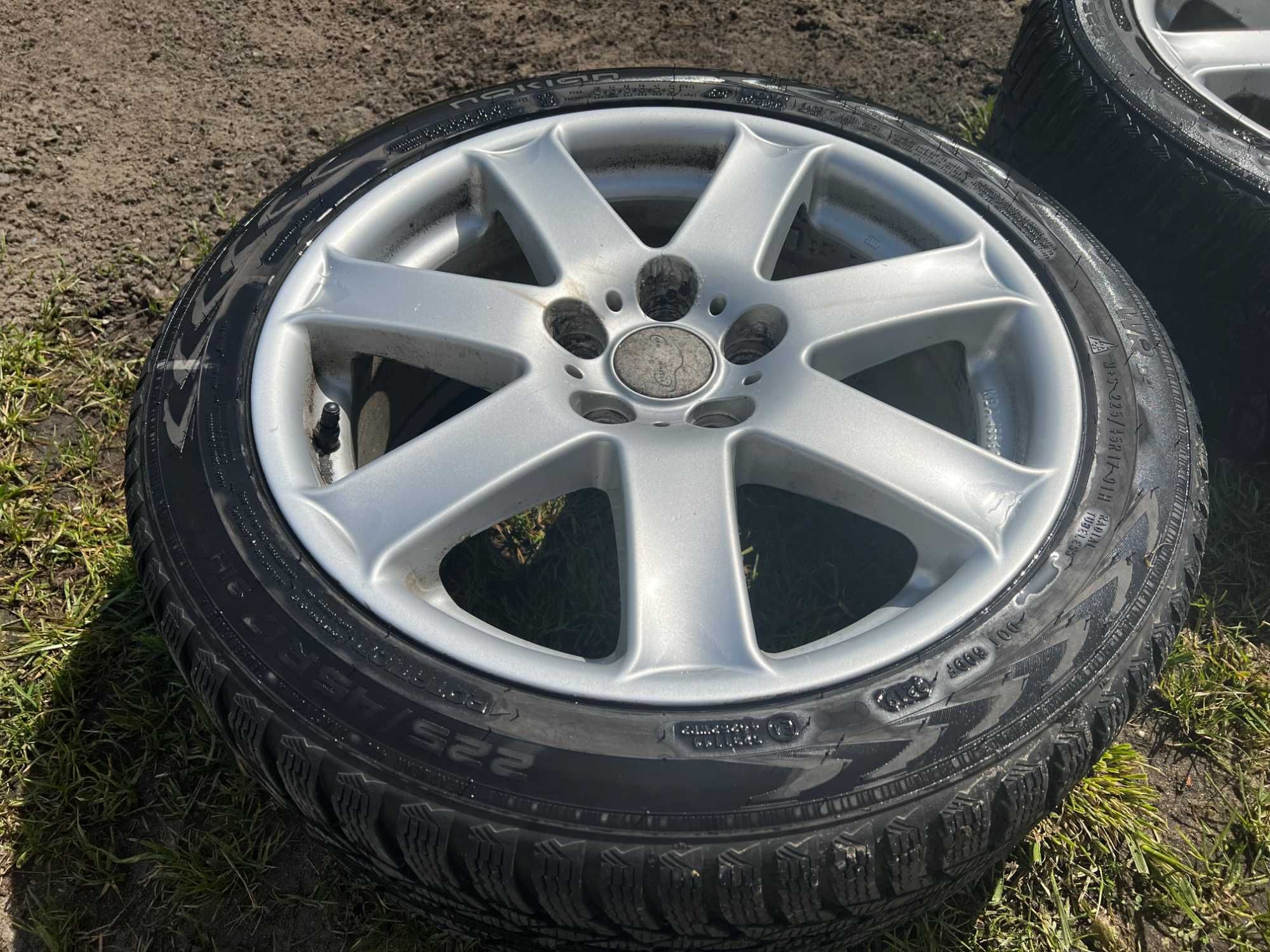 Felgi z oponami Mazda RX8 MX5 Hyundai Kia 5x114 17" 225/45/17 Nokian