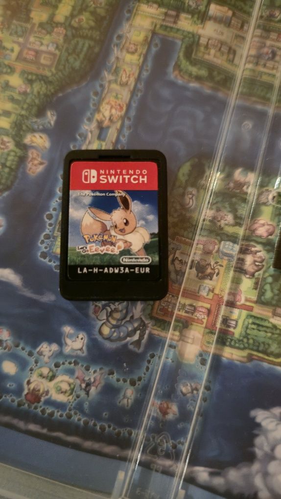 Gra Pokemon Let's go Eevee oraz Gra Pokemon Sword