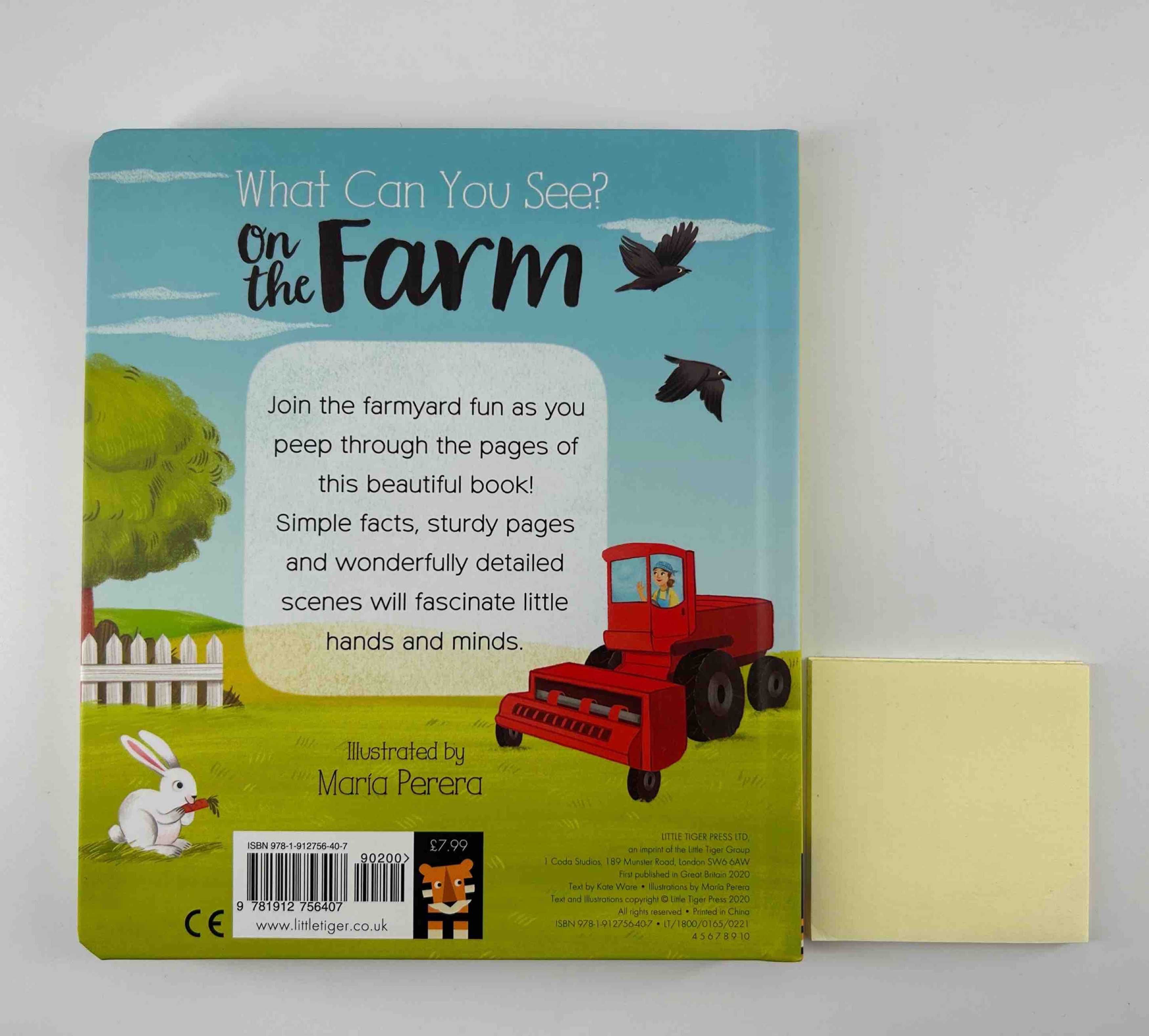 What Can You See On the Farm? książka kartonowa po angielsku