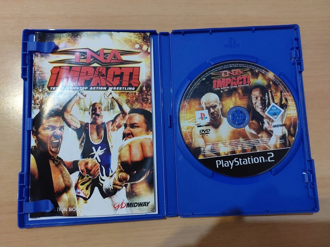 Jogo PS2 ( PlayStation 2 ) TNA Impact! (Bom Estado)