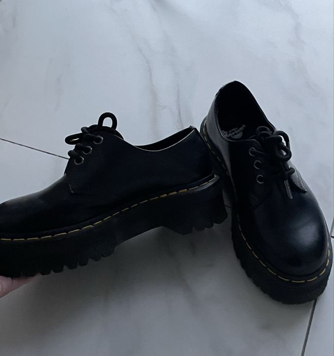 Dr. Martens Туфлі 1461 Quad 25567001 Чорний