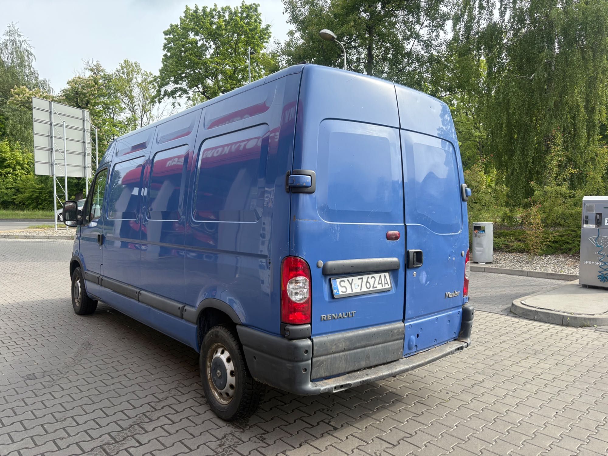 Renault master 2008 r. 2.5 dci  oryginalny przebieg, salon Polska
