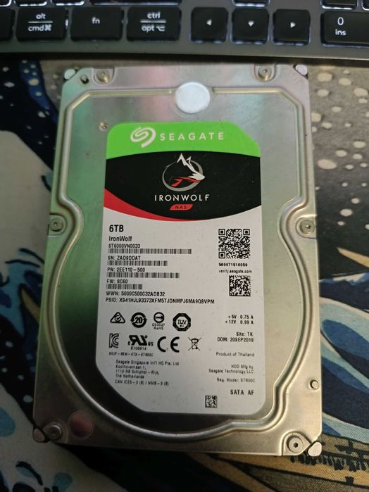 6TB Seagate IronWolf NAS