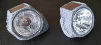 Solarna lampa ogrodowa LED 2 szt imitacja kamienia nowa