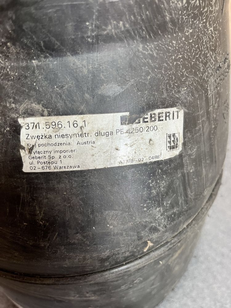 Geberit PE Zwezka nie symetryczna PE 200/250 Geberit
