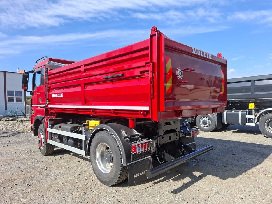 MAN TGS 18.500 4x4 Hydrodrive, Nowy kiper 3 stronny, stan bardzo dobry