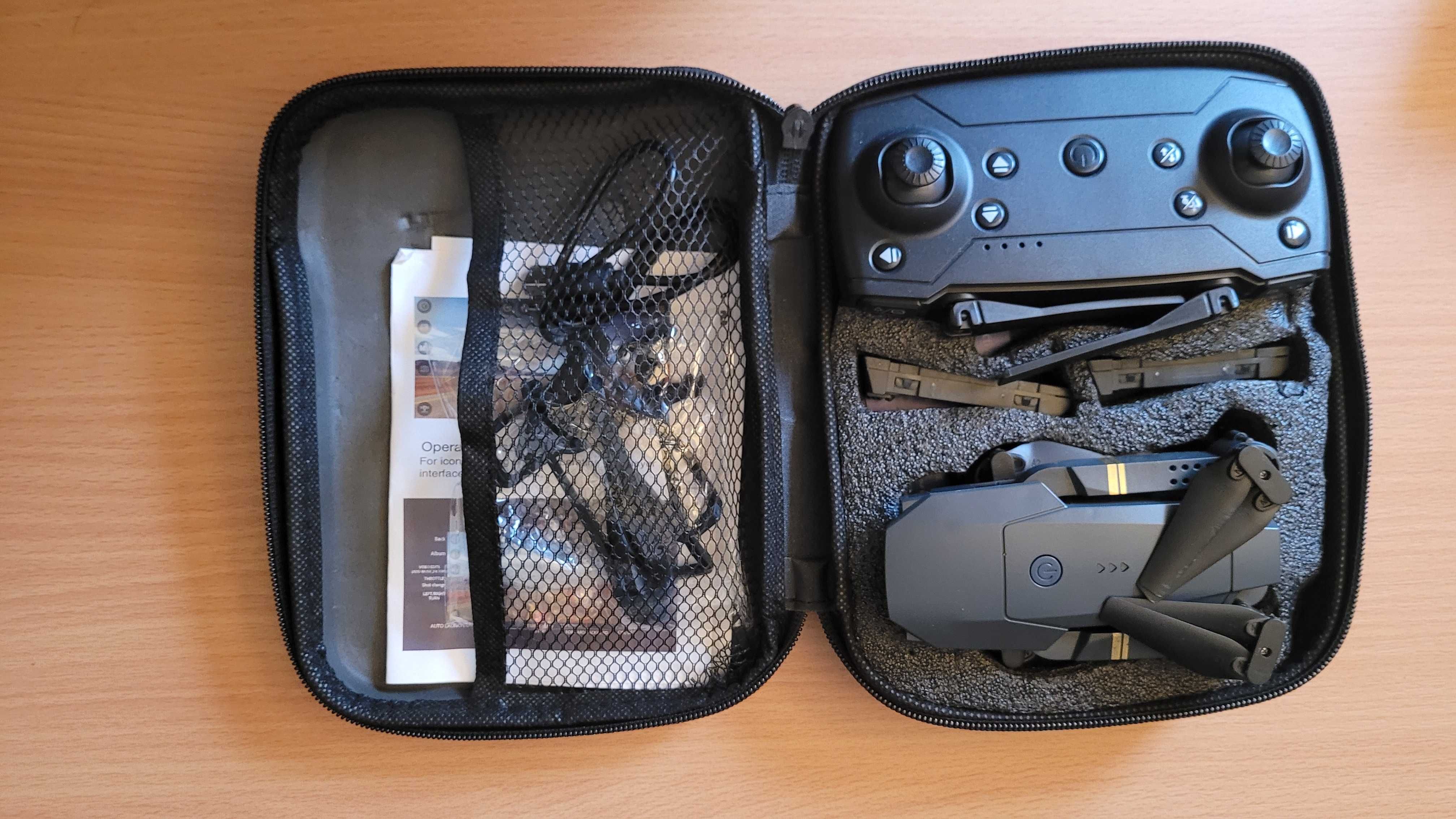 Dron z kamerą FPV 4k E-58 WiFi – gotowy do lotu (RTF)