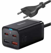 BASEUS Szybka Ładowarka Sieciowa GaN3 Pro 2x USB-C/USB 65W