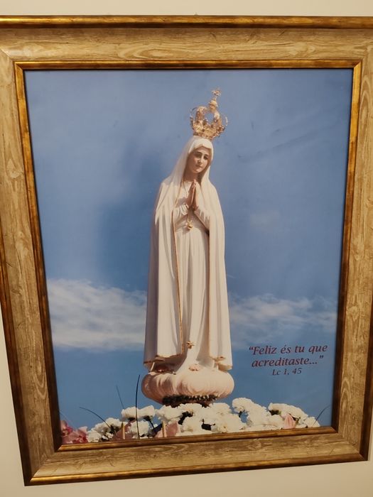 Magnifico quadro da Nossa Senhora de Fátima