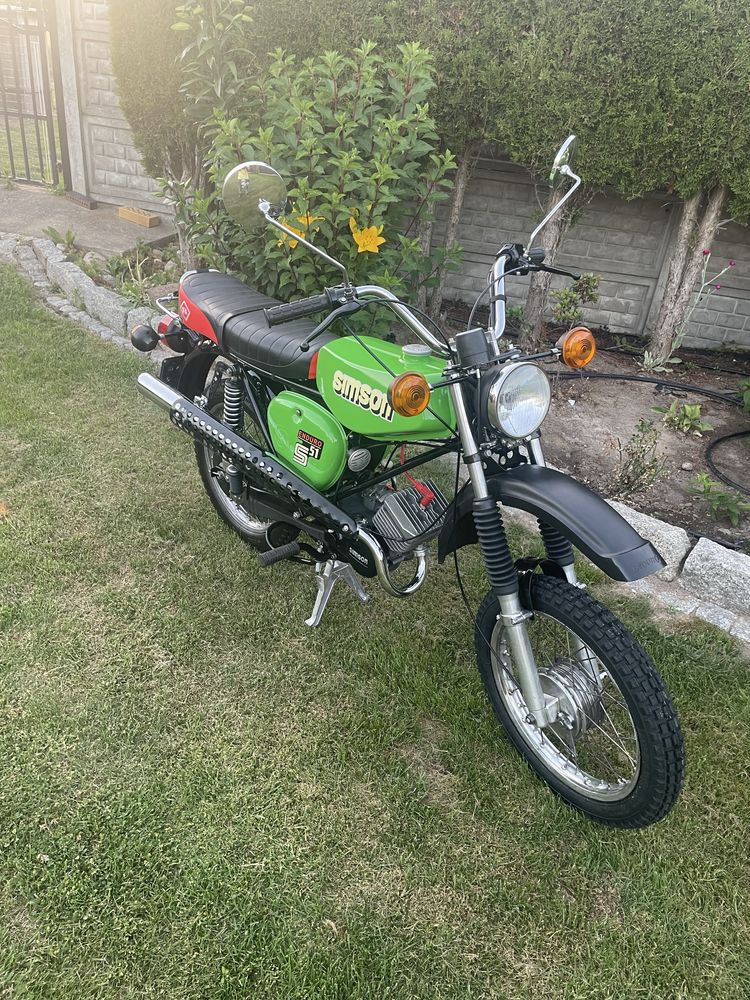 Sprzedam Simsona S51 Enduro 60 cm3 84r 4 biegi Simson 50 motorower