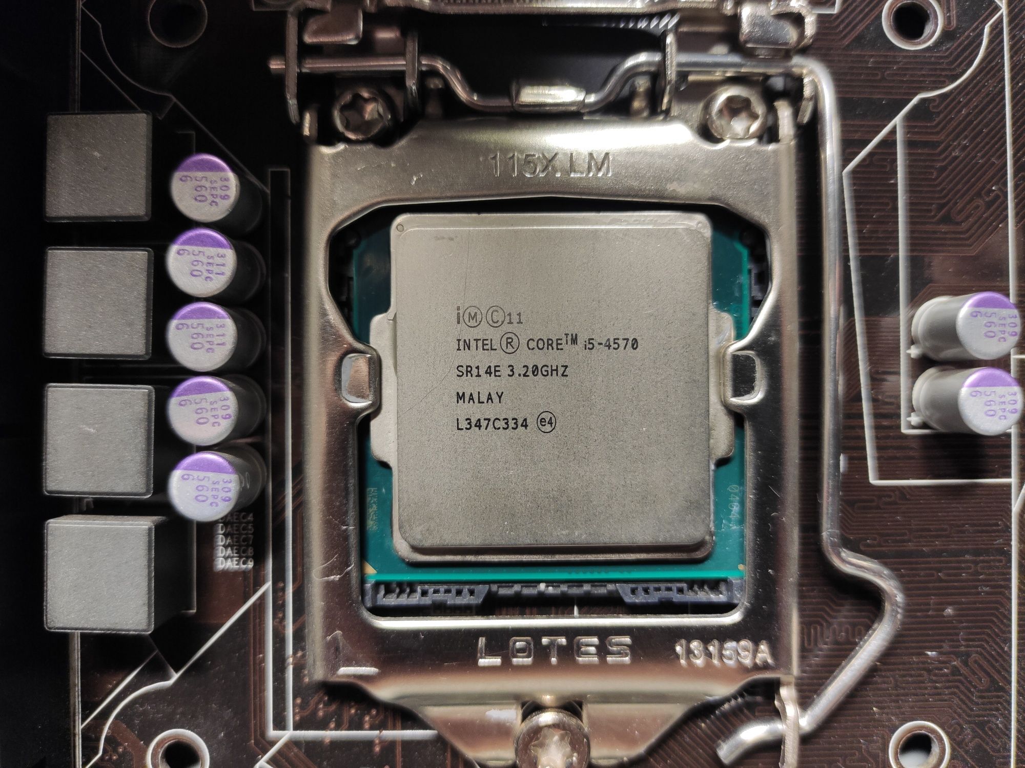 Комплект: Gigabyte H87-D3H + Intel Core i5 4570 + 8Gb DDR3