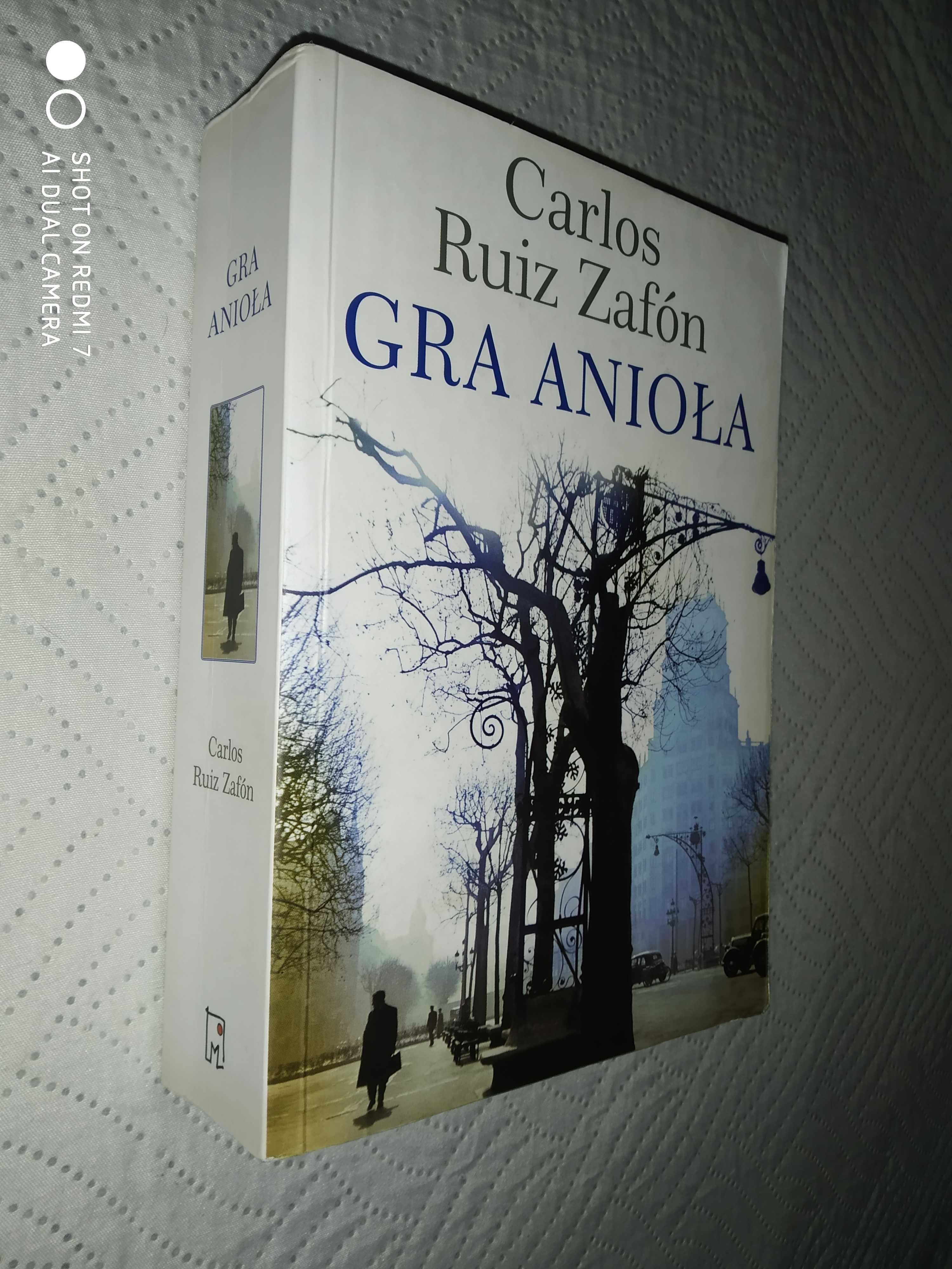 Gra Anioła autor Carlos Ruiz Zafon, NOWA!