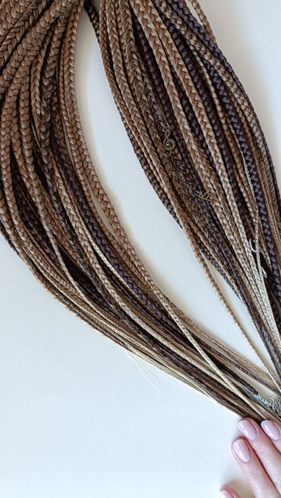 Warkoczyki, Afrofryzura , Afrowarkocze Warkocze zestaw (57 )