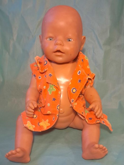 Stara niemiecka lalka bobas firmy  Zapf Creation z 1980 roku.