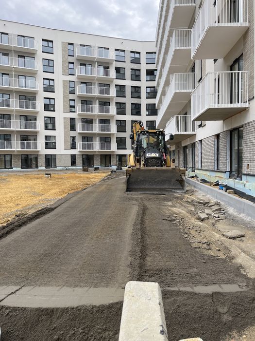 Usługi koparko-ładowarka i mini koparka wywóz ziemi brukarstwo