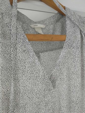Bluzka ciążowa H&M elegancka, letnia, r. S