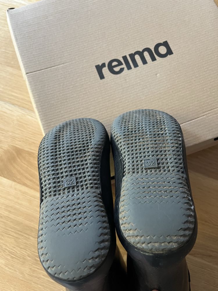 Kalosze wysokie czarne Reima 32