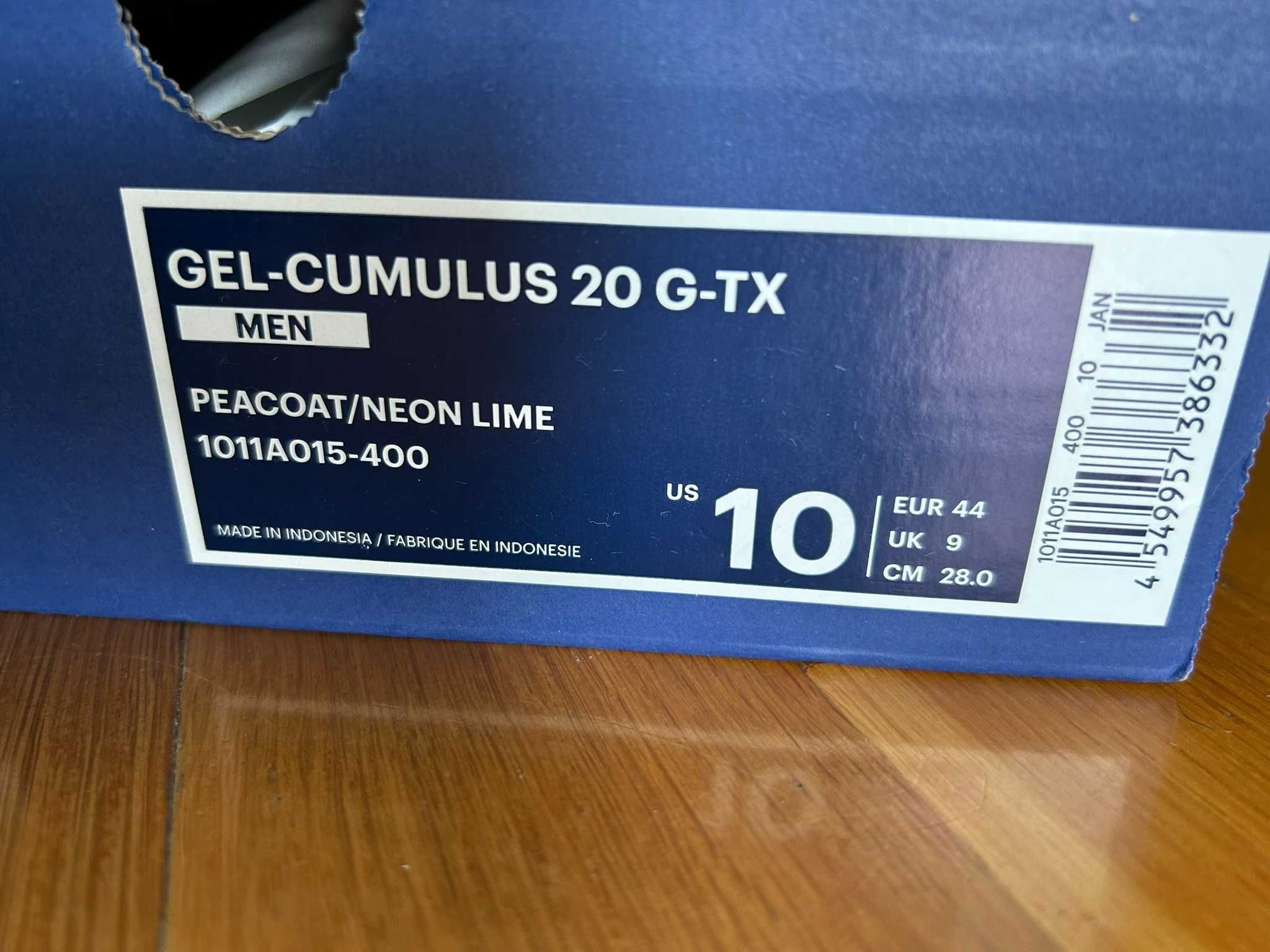 Nowy Asics Gel-Cumulus 20 GTX Gore-Tex r. 44