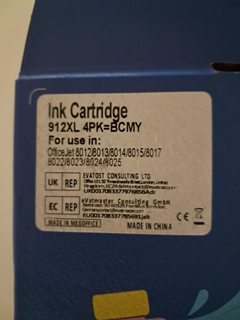 Tusze Cartridge 912XL zestaw 4szt OfficeJet