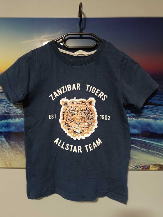 T-shirt chłopięcy H&M r.122/128