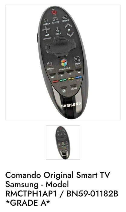 Comando samsung original