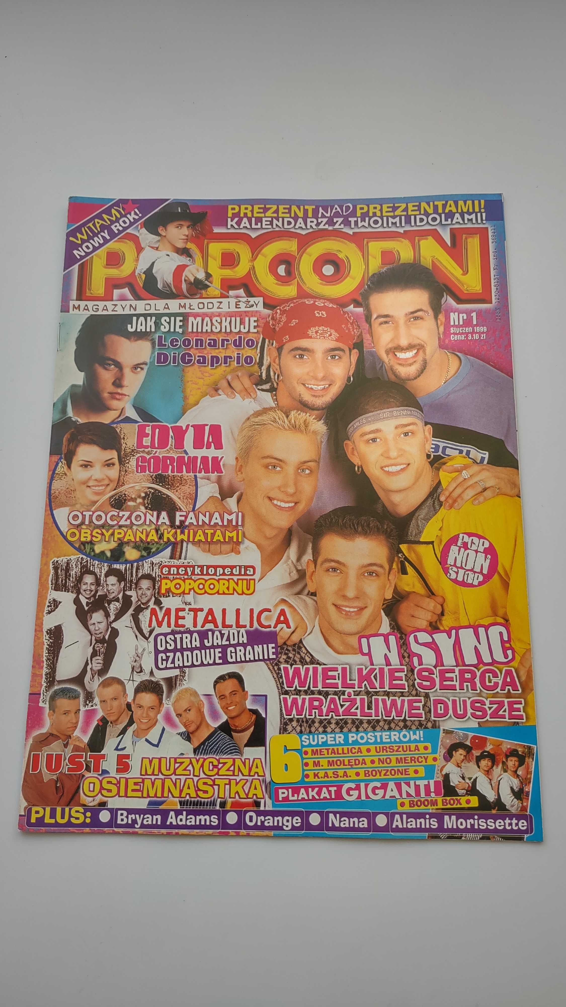 Popcorn 1 1999 brak plakatów i dodatków