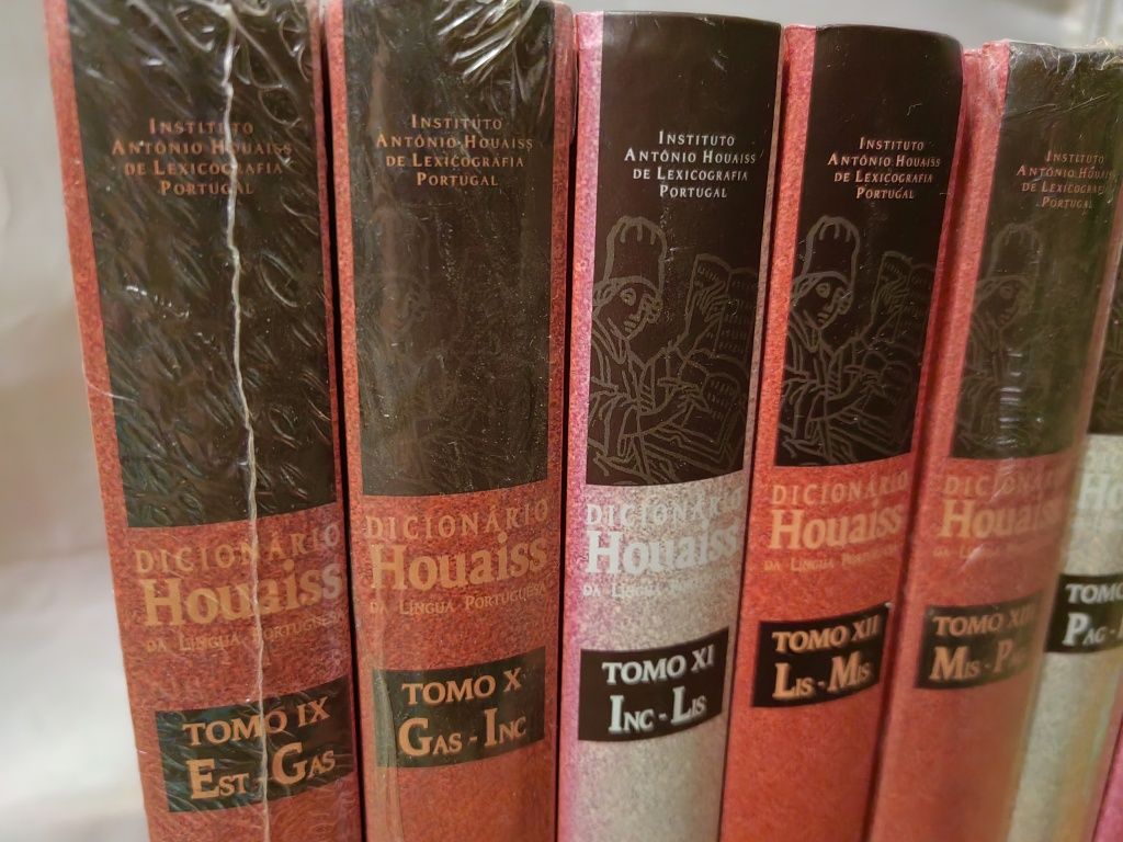 Dicionário Houaiss da Língua Portuguesa - 18 volumes - completo