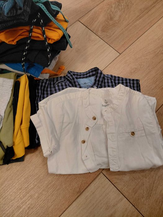 Zestaw ubranek dziecięcych na wzrost 110/116