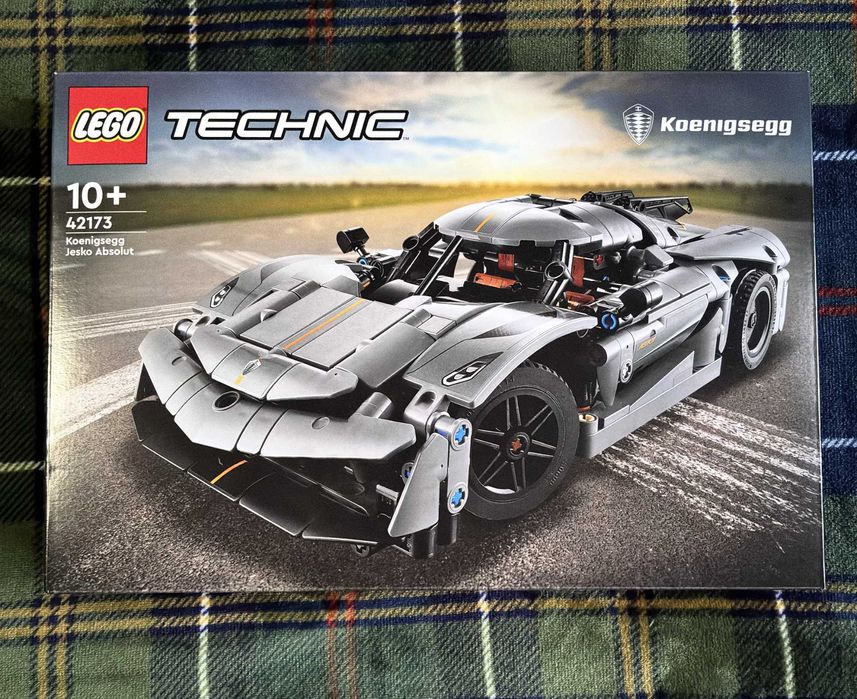 LEGO 42173 Technic Koenigsegg Jesko Absolut Grey Hypercar 10+ - Selado