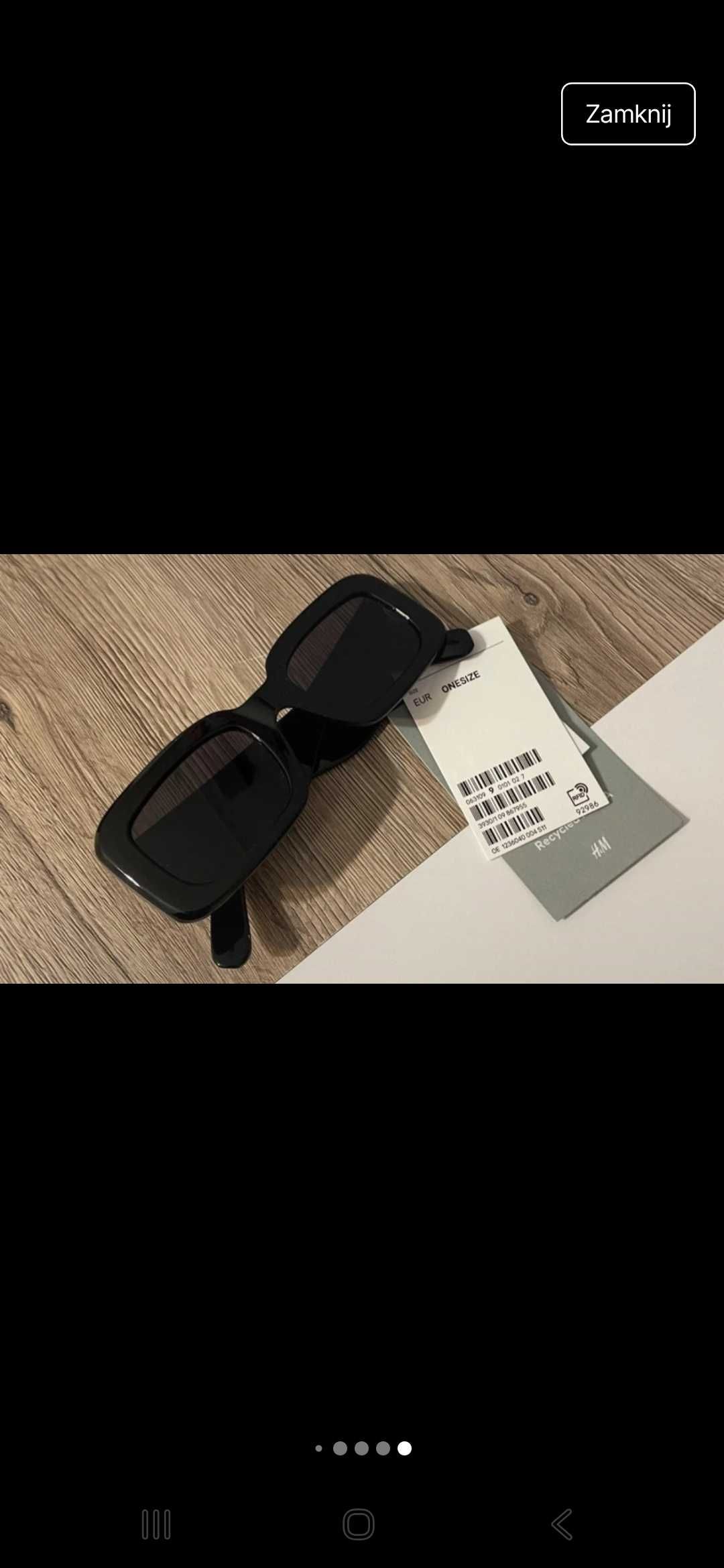 Okulary przeciwsłoneczne h&m