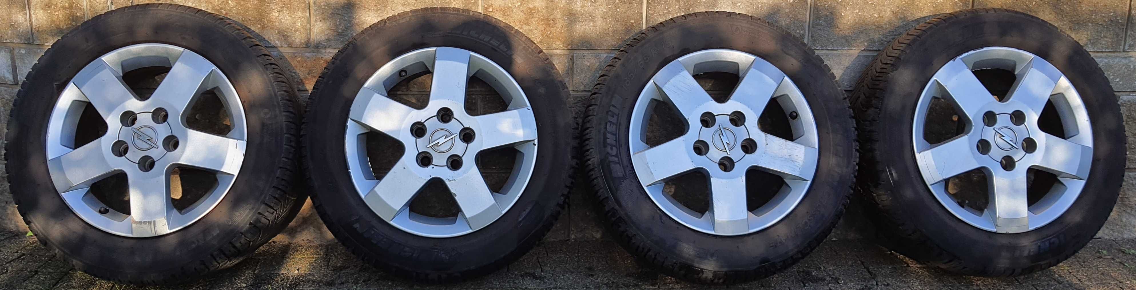 Felgi alu Opel z Michelin Crossclimate 185/65R15