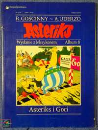 Asterix Asteriks i Goci wydanie z leksykonem nr 8 Egmont 1999