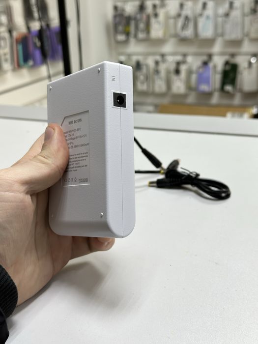 ДБЖ для роутера 10000 мач 38w безперебійник wifi white 10400 mah білий