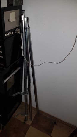 maszt stalowy ocynk antenowy 3x 1,5m razem 4.5 metra