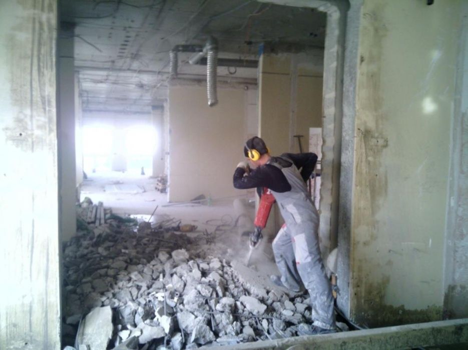 Демонтаж,ремонт,усиление аварийных конструкций Стены,полы.,разрешения.