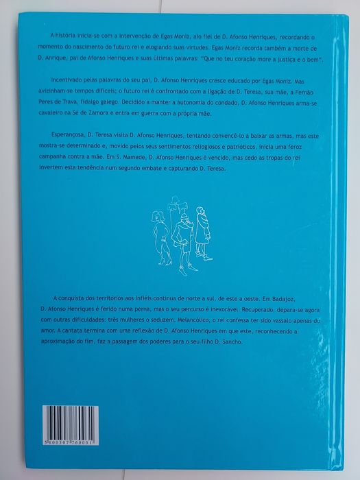 Livro " O Conquistador" com CD.